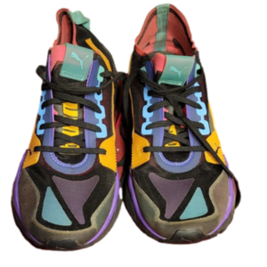 Puma LQDCELL Optic Sheer 'Black Rose Turquoise'  Size  7.5